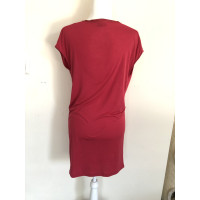 Lanvin Vestito in Cotone in Rosso