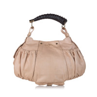 Yves Saint Laurent Shoulder bag Leather in Beige