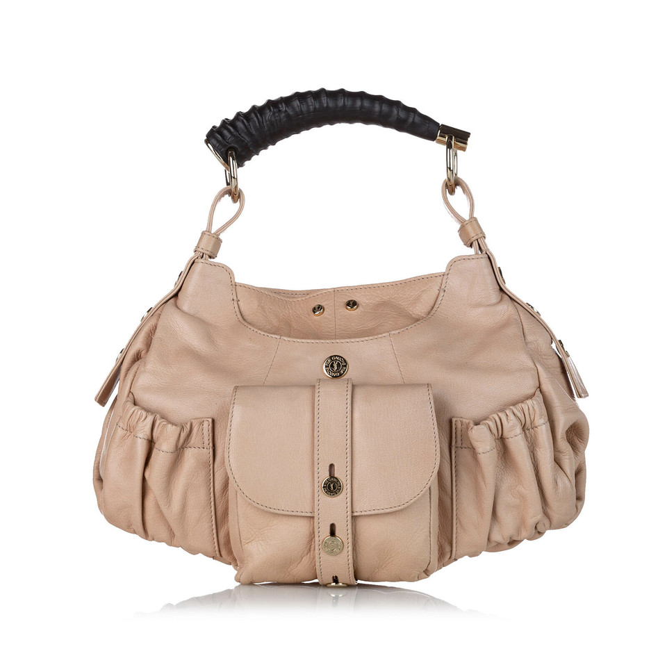 Yves Saint Laurent Shoulder bag Leather in Beige