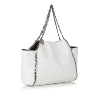 Stella McCartney Falabella Reversible Tote Bag aus Baumwolle in Weiß