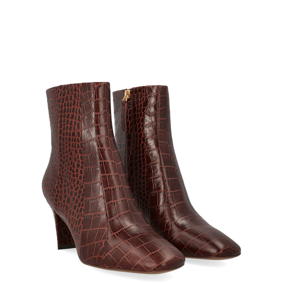 Veronica Beard Ankle boots Leather in Bordeaux