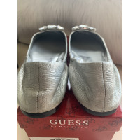 Guess Slippers/Ballerinas Leather in Silvery
