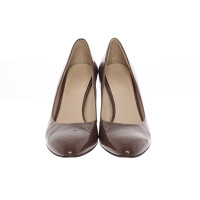 Navyboot Pumps/Peeptoes Patent leather in Taupe