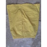 Thomas Burberry Skirt Cotton in Yellow