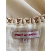 Matthew Williamson Vestito in Cotone in Color carne