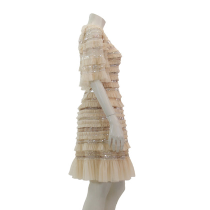 Needle & Thread Dress in Cream