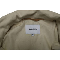 Nanushka  Jacke/Mantel aus Baumwolle in Beige