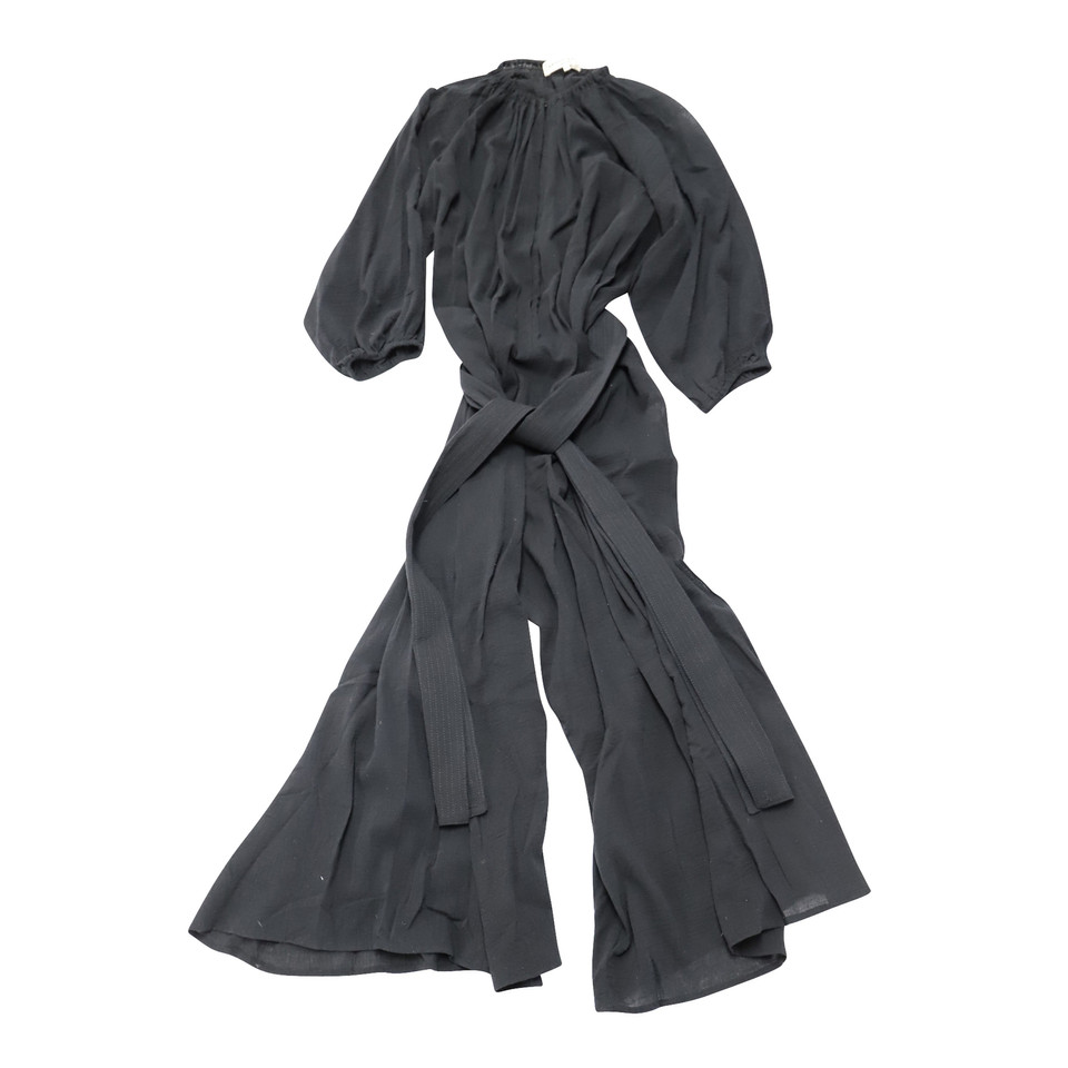 Apiece Apart Jumpsuit aus Baumwolle in Schwarz