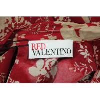 Red Valentino Dress Silk in Red