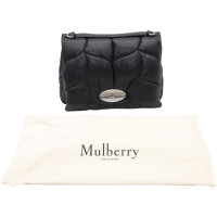 Mulberry Softie Bag Leer in Zwart