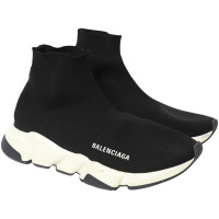 Balenciaga Speed Sock Sneakers aus Viskose in Schwarz