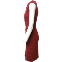 Iris & Ink Kleid aus Viskose in Rot