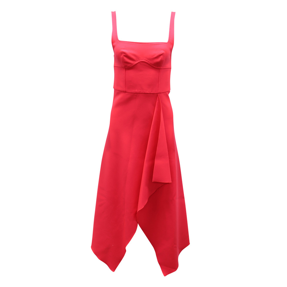 Dion Lee Kleid aus Baumwolle in Rot
