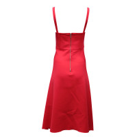 Dion Lee Kleid aus Baumwolle in Rot