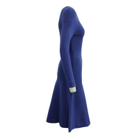 Mugler Kleid aus Viskose in Blau