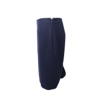 Carolina Herrera Skirt Wool in Blue