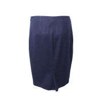 Carolina Herrera Skirt Wool in Blue