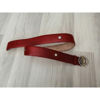 Dior Gürtel aus Leder in Rot