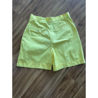 Burberry Shorts aus Baumwolle in Gelb