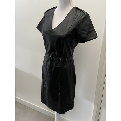 Burberry Dress Leather in Black