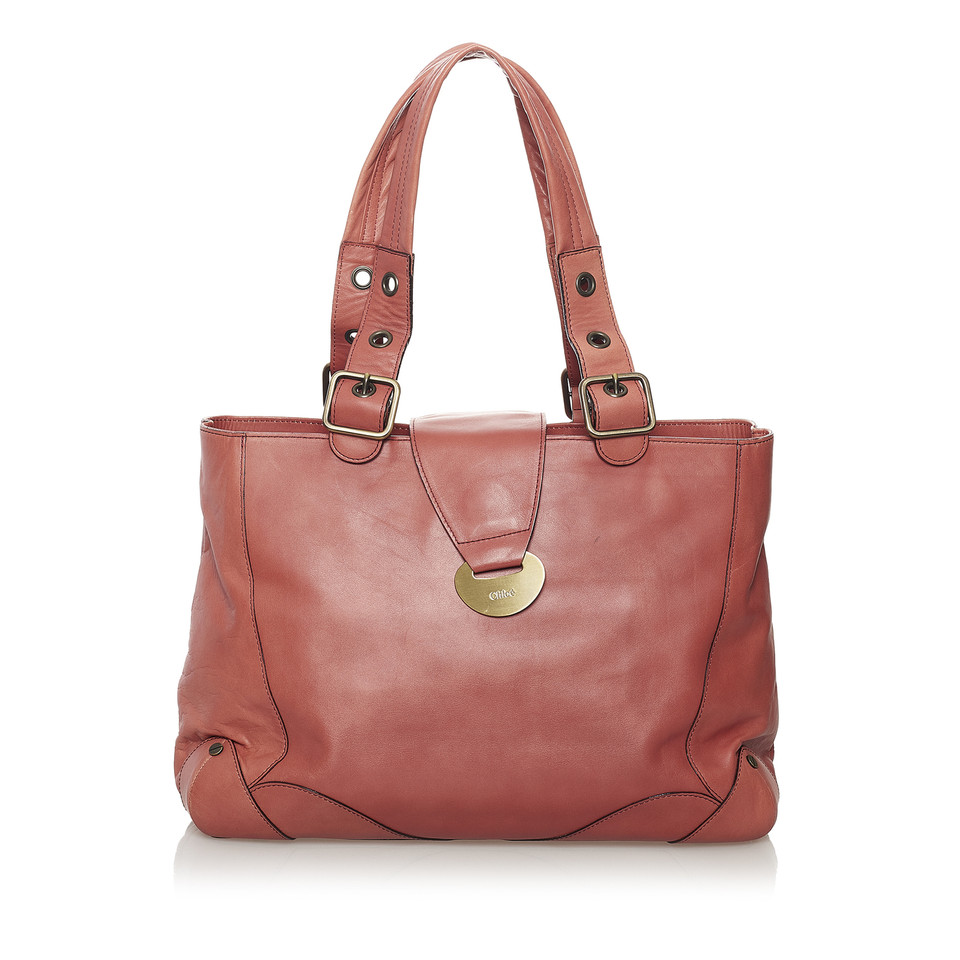 Chloé Tote Bag aus Leder in Rosa / Pink