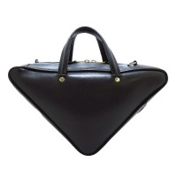 Balenciaga Triangle Bag aus Leder in Schwarz