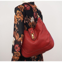 Marc By Marc Jacobs Borsa a tracolla in Pelle in Rosso