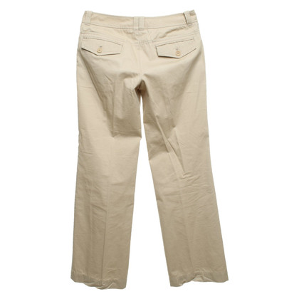 Calvin Klein Trousers Cotton in Beige