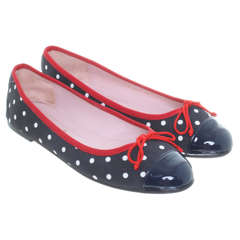 Pretty Ballerinas Ballerina's met punten-patroon