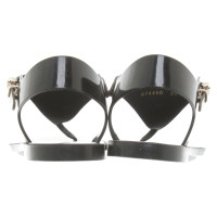 Sergio Rossi Sandals in black / silver