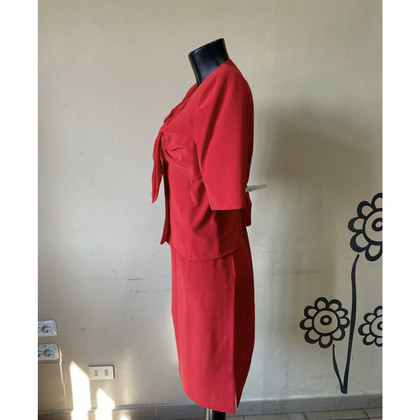 Valentino Garavani Dress Silk in Red