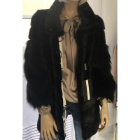 Simonetta Ravizza Jacket/Coat Fur in Black