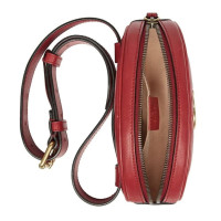 Gucci Marmont Camera Belt Bag en Cuir en Rouge