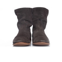 Isabel Marant Ankle boots Suede in Grey