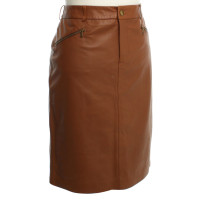 Ralph Lauren skirt brown leather