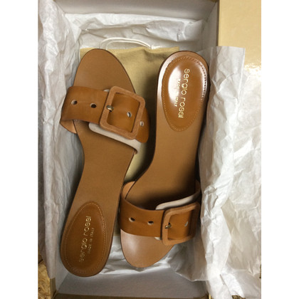 Sergio Rossi Sandals Leather in Brown