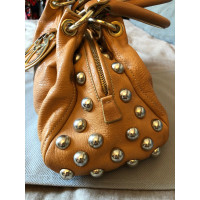 Moschino Handbag Leather in Beige