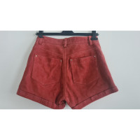 Muubaa Shorts aus Wildleder in Rot