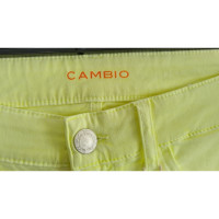 Cambio Hose aus Baumwolle in Gelb
