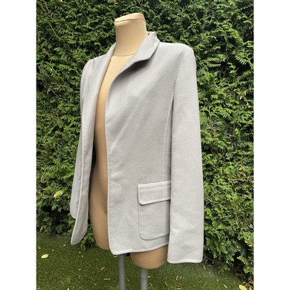 Agnona Jacket/Coat Wool in Grey