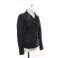 Belstaff Jacke/Mantel aus Baumwolle in Schwarz