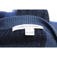 Diane Von Furstenberg Tricot en Coton en Bleu