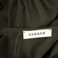 P.A.R.O.S.H. Jumpsuit aus Baumwolle in Schwarz