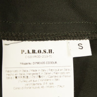 P.A.R.O.S.H. Jumpsuit aus Baumwolle in Schwarz