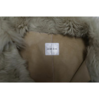 Anine Bing Jacket/Coat Fur in Beige