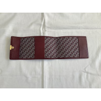 Christian Dior Bag/Purse Leather in Bordeaux
