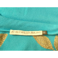 Jc De Castelbajac Robe en Viscose en Turquoise