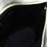Balenciaga Bazar XS 22 Leather in Silvery