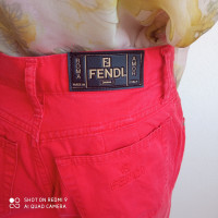 Fendi Jeans Denim in Rood