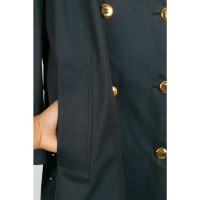 Dior Jacke/Mantel aus Baumwolle in Blau